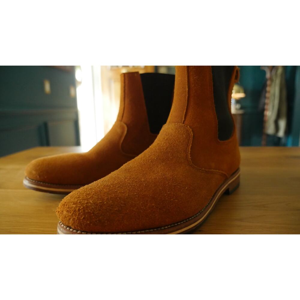 Mens 12 D USA Helm Riley Chelsea Boots (Rancourt Made) - Picture 6 of 14